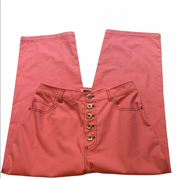 Kate Spade Heather Basket Weave Wide Leg Pant, Sz 8 - Picture 7 of 11